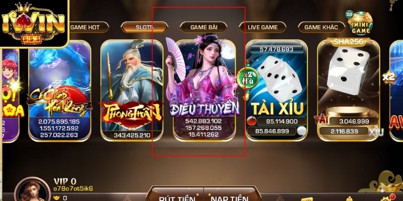 Điêu thuyền Iwin có chủ đề mỹ nhân cổ trang