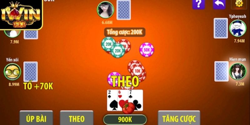 Liêng Iwin với lối chơi đơn giản nhưng đầy tính chiến thuật