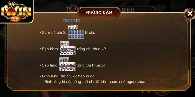 Các lá bài lẻ luôn ít giá trị nhất tại mậu binh Iwin