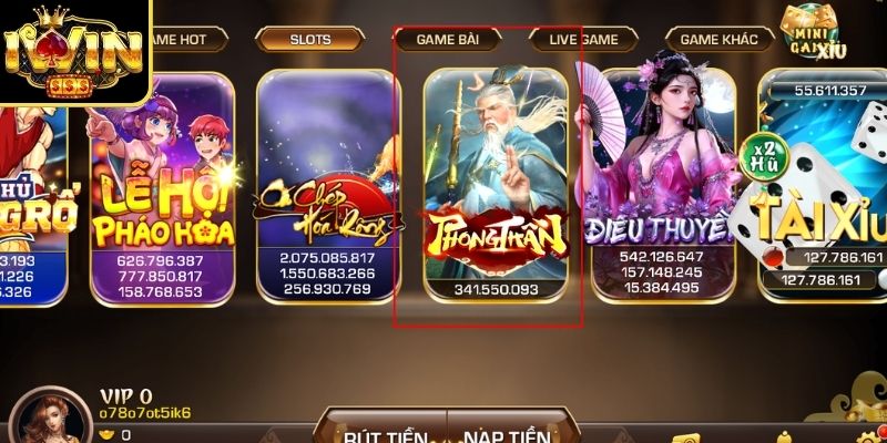 Phong thần Iwin là game chủ đề tiên hiệp