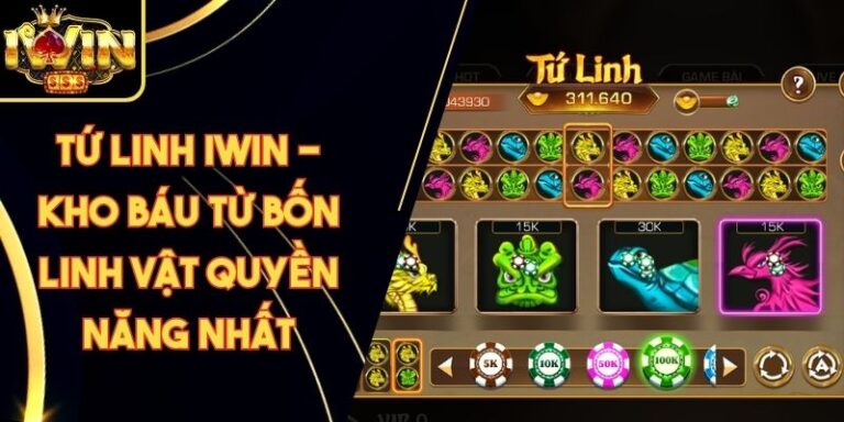 Tứ linh Iwin - Kho Báu Từ Bốn Linh Vật Quyền Năng Nhất 1 Tứ linh Iwin - Kho Báu Từ Bốn Linh Vật Quyền Năng Nhất