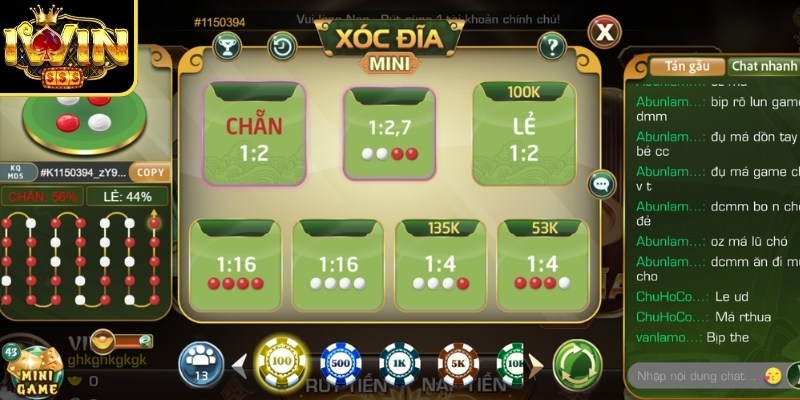 Xóc Đĩa Online Iwin - Khám Phá Cực Phẩm Cá Cược 2026 2 Game đầu tư giao diện đồ họa 3D đẹp mắt